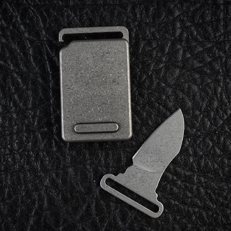 Titanium alloy Belt buckle EDC Portable Tool for Survival Suitable for 25mm belt 07FC0E-D4 - KOEEK