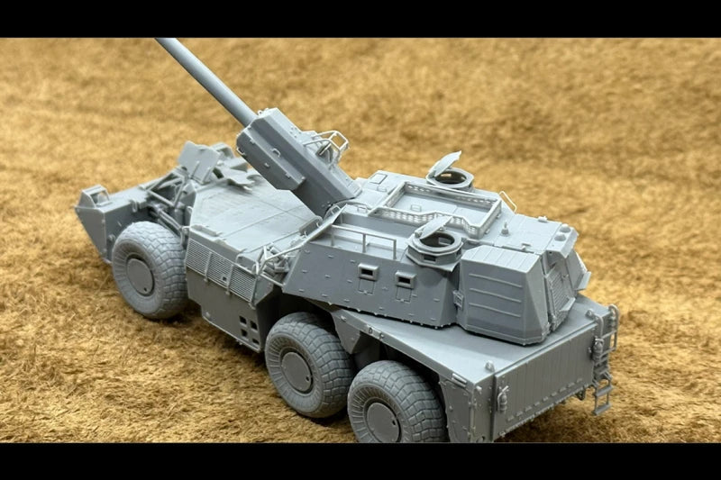 3D printed 1/72 South Africa"G-6 155mm howitzer"kit model#include a Tank soldier 07FC0E-D4 - KOEEK