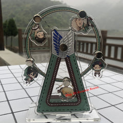 Anime Attack on Titan Levi Ferris Wheel Acrylic Desktop Stand Figure Decor Gift 07FC0E-D4 - KOEEK