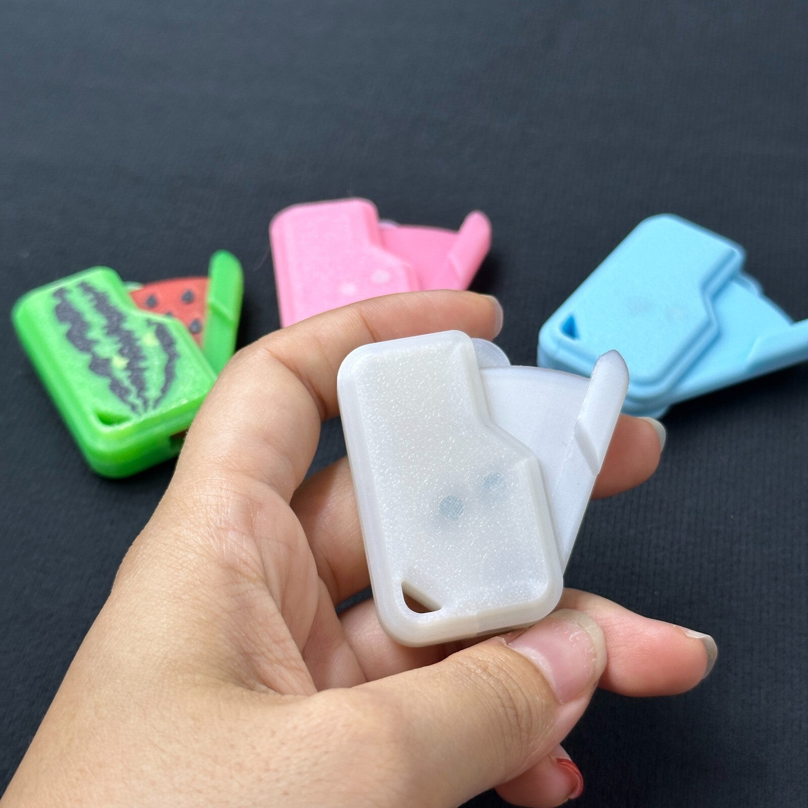 Fidget Slider 3D Printing Stress Relief For Adults EDC Ultra light Desk Toy Gift 07FC0E-D4 - KOEEK