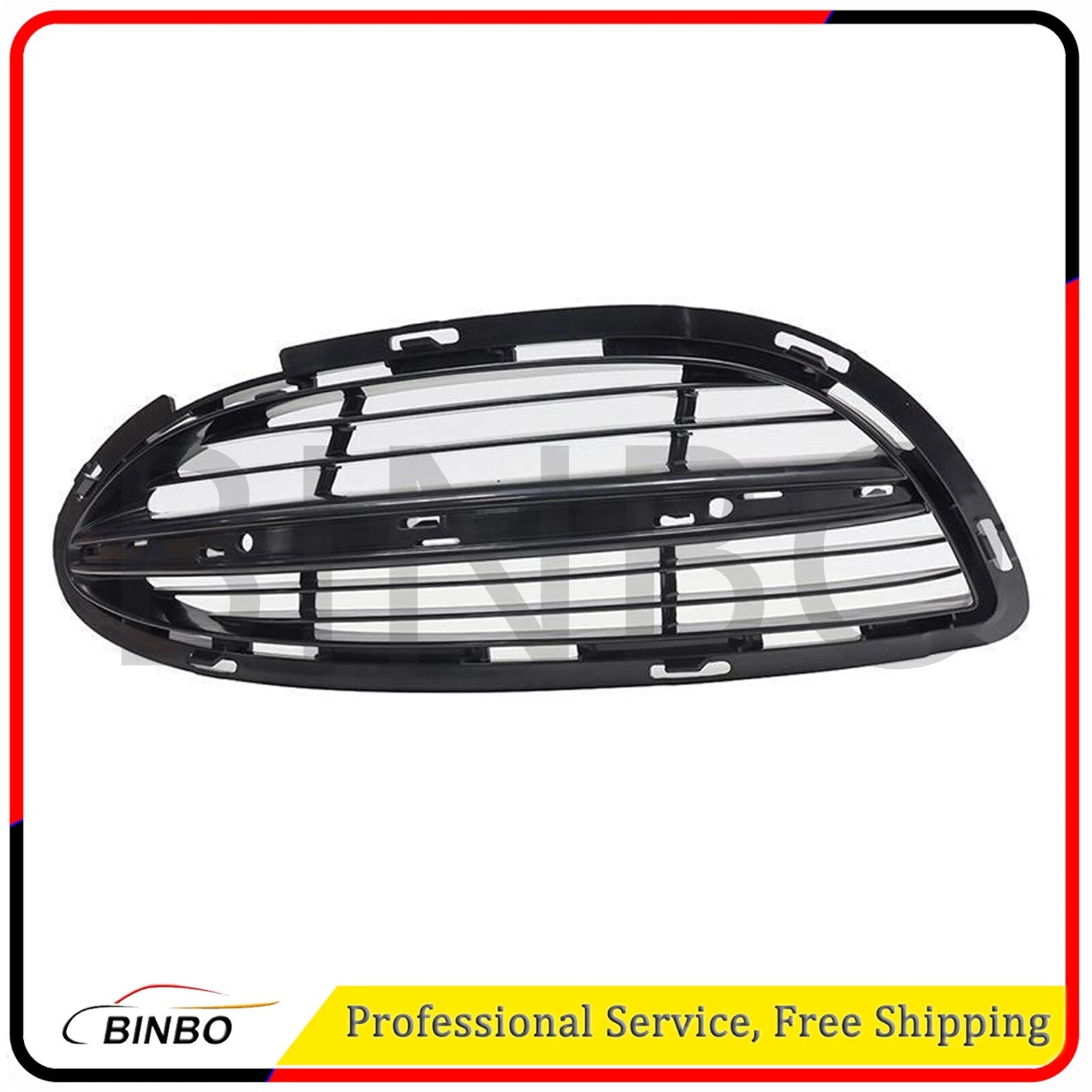 Left Front Bumper Grille + Behind Panel For Mercedes W222 S-Class Luxury 2014-17 07FC0E-D4 - KOEEK