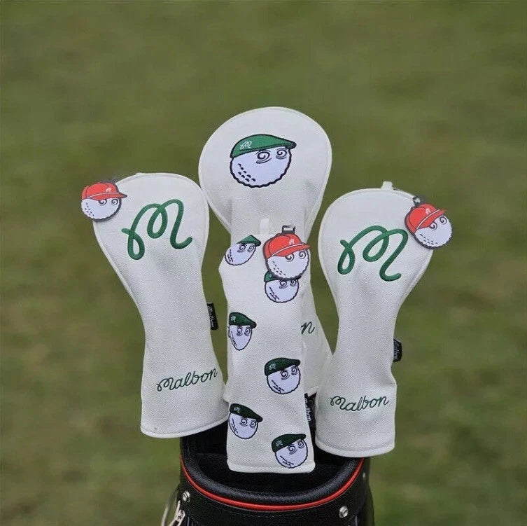 Green White Driver Wood Hybrid Cover 135UT Golf Club Headcover 07FC0E-D4 - KOEEK