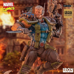Iron Studios MARCAS17919-10 1/10th CABLE Display Statue Action Figure Doll Model 07FC0E-D4 - KOEEK
