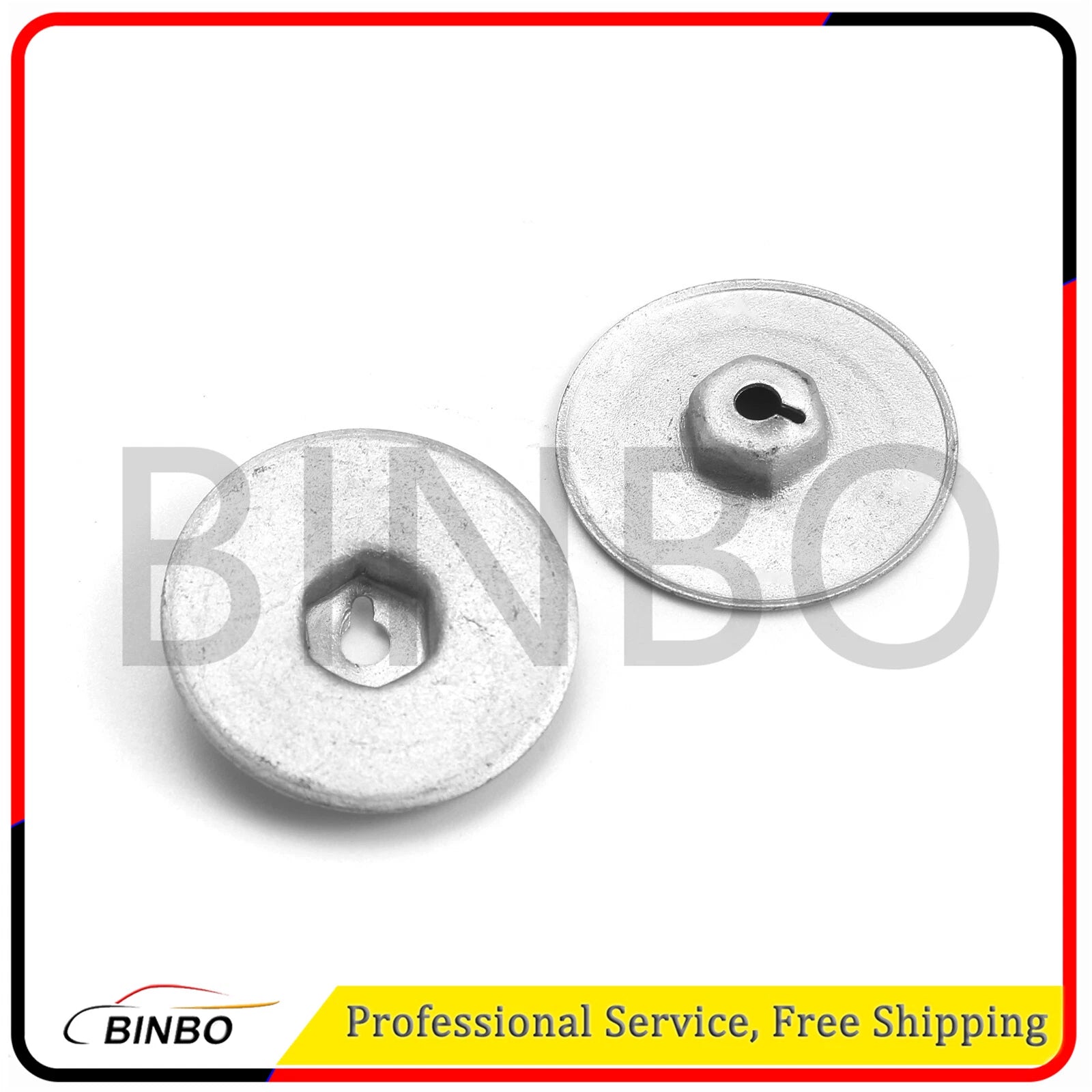 10× Heat Protection Mounting Nut For BMW 135i 323i 528i 740iL 850i # 07146949380 07FC0E-D4 - KOEEK