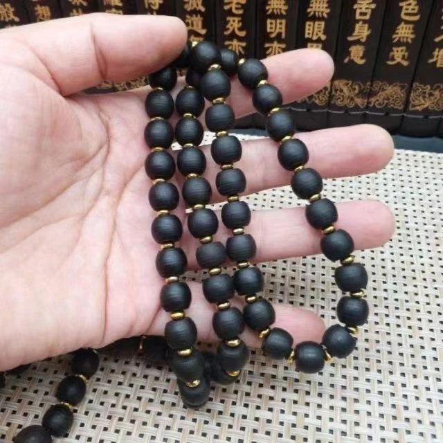 Vietnamese Agarwood Bead Bracelet 10mm Old Material Water Sink Agarwood 07FC0E-D4 - KOEEK