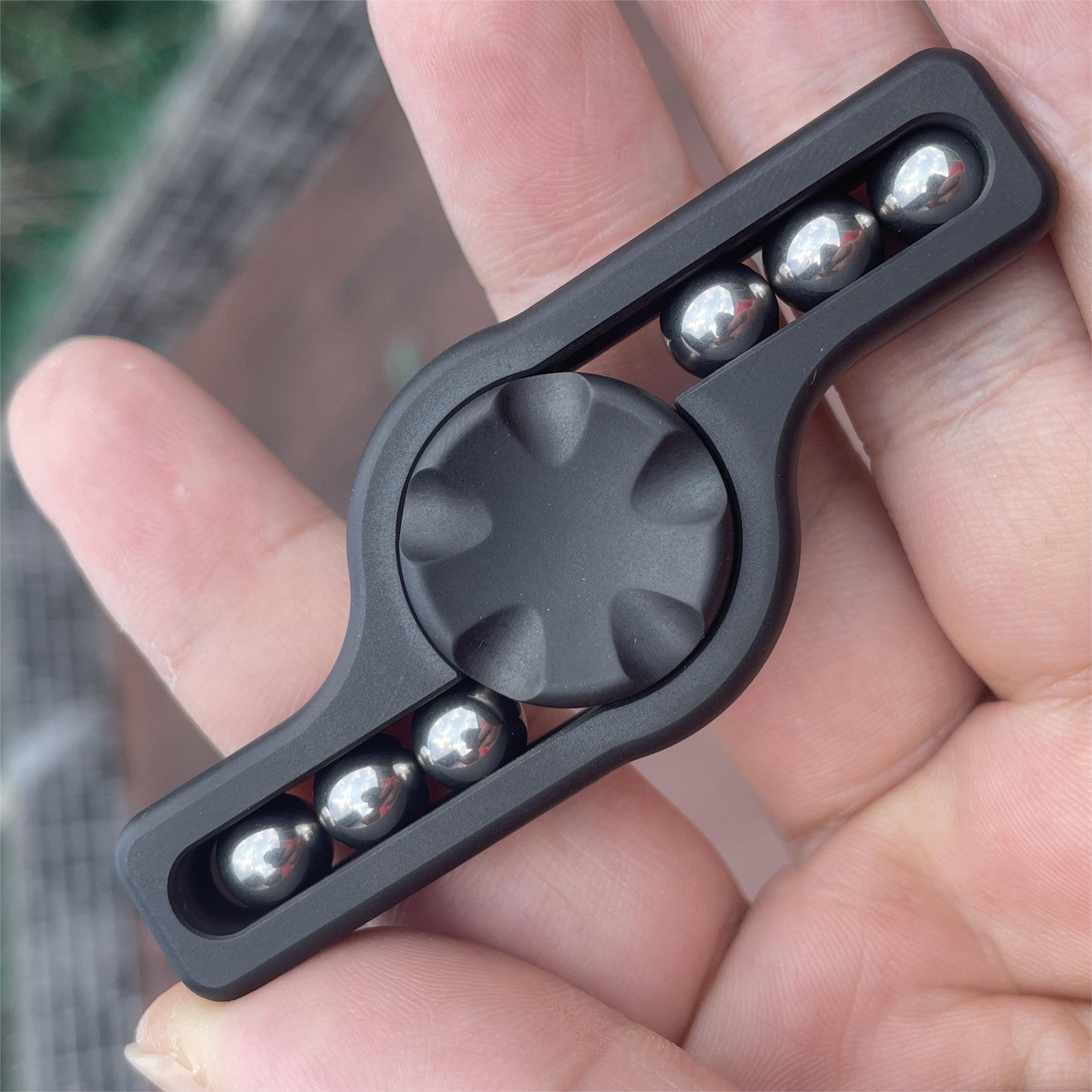 Stainless Steel PEI Fidget Spinner EDC Hand Spinner Finger Toy Stress Relief Toy 07FC0E-D4 - KOEEK