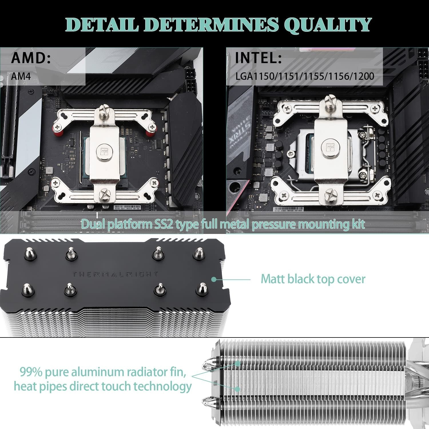 new Thermalright Assassin X120 Refined SE CPU Air Cooler, 4 Heat Pipes, TL-C12C... THERMALRIGHT - KOEEK