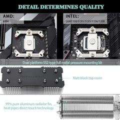 new Thermalright Assassin X120 Refined SE CPU Air Cooler, 4 Heat Pipes, TL-C12C... THERMALRIGHT - KOEEK
