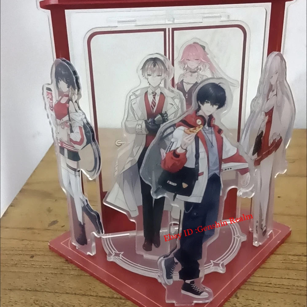 Anime Wuthering Waves Jinhsi Rotate Acrylic Desktop Stand Figure Collection Gift 07FC0E-D4 - KOEEK