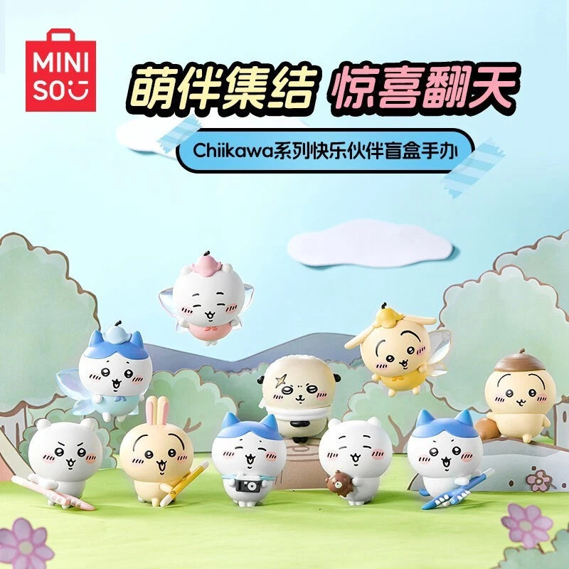 MINISO Chiikawa Series Happy Partner Figure Toys Gift Doll Confirmed Blind Box MINISO - KOEEK