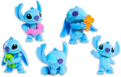 Disney Stitch Mini Figures Set - Bundle of 5 Lilo and Stitch Cake Toppers 5PC DISNEY - KOEEK