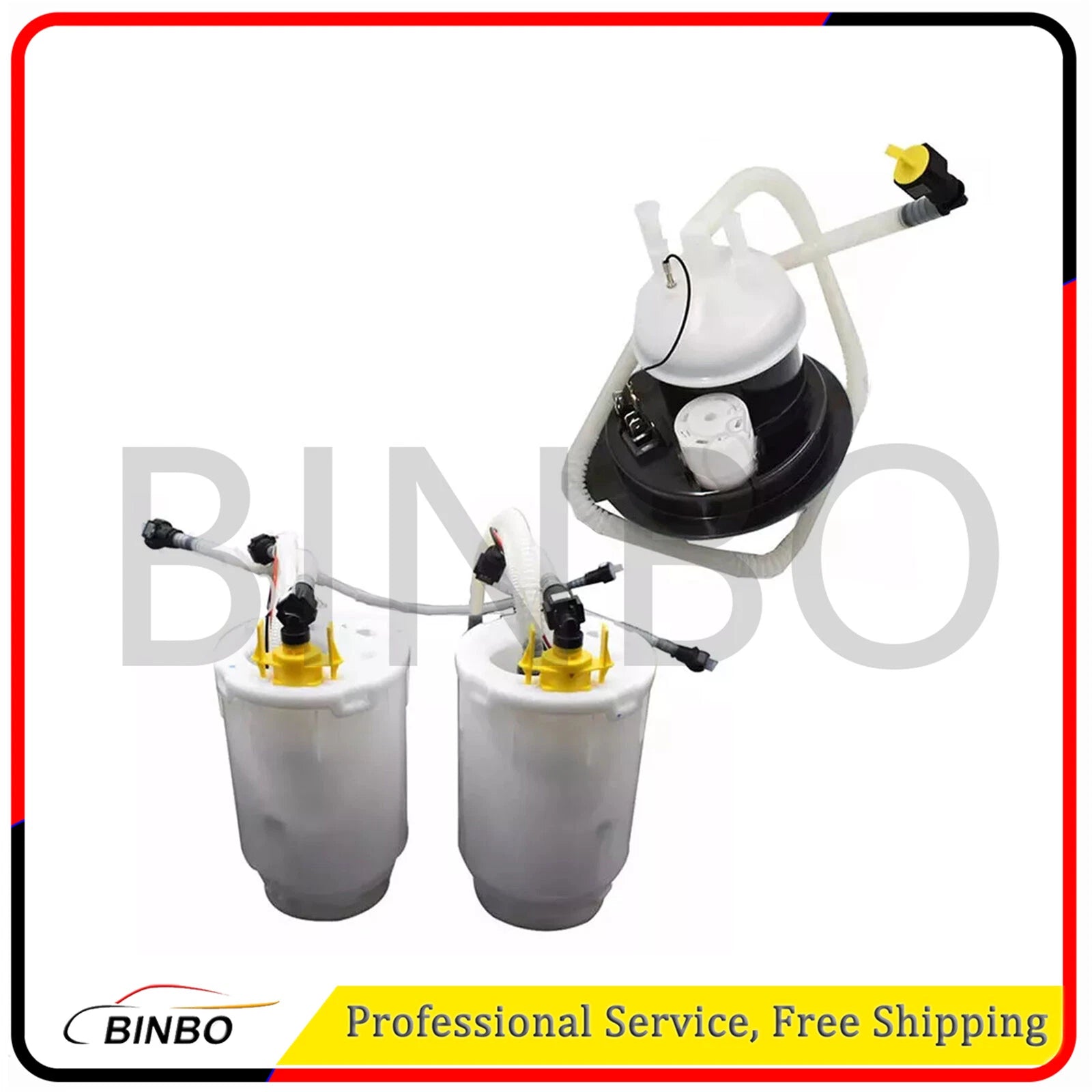 3PCS Fuel Pump Assembly & Fuel Filter Set Fit For Porsche Cayenne 2003-2010 07FC0E-D4 - KOEEK