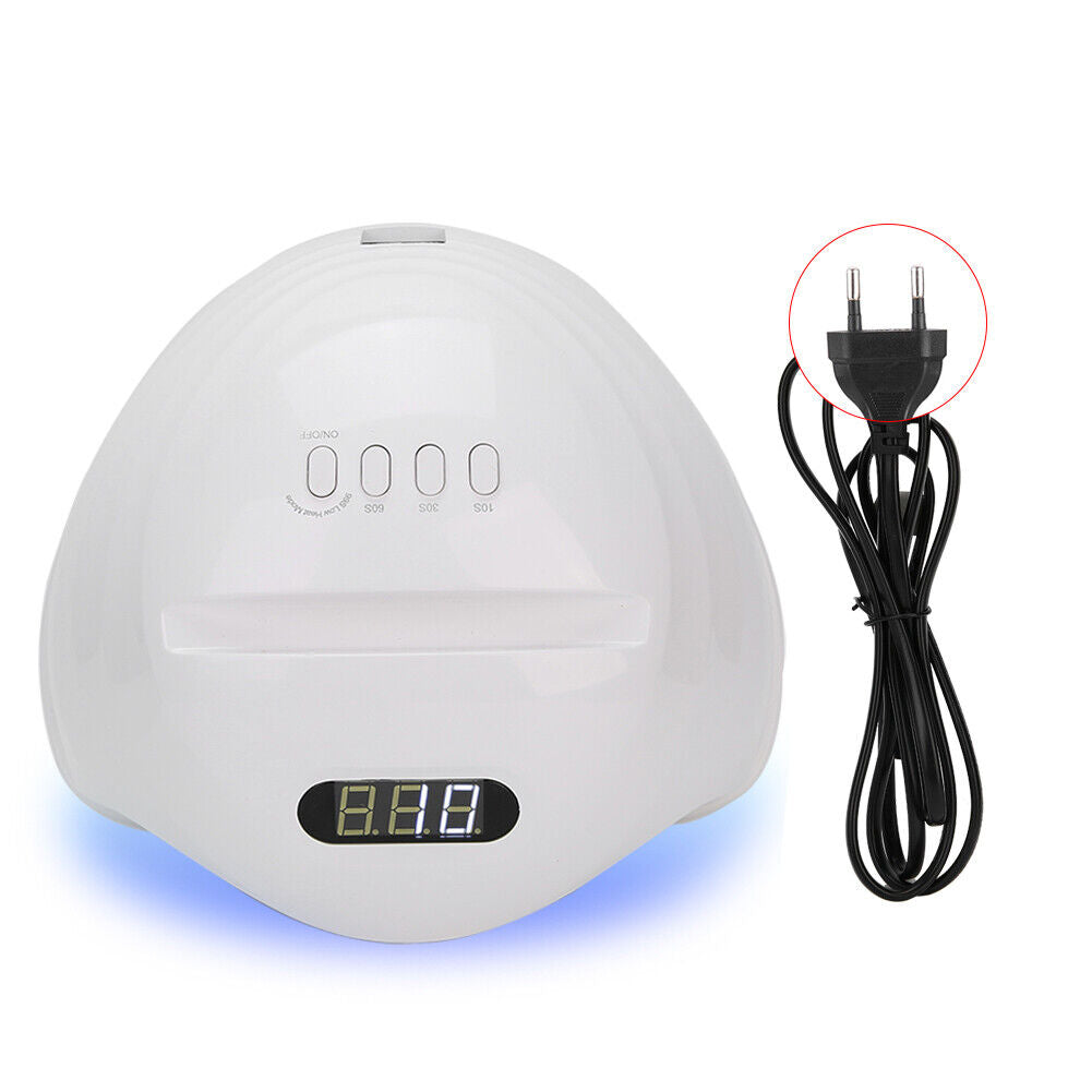 new 48W Dual Source UV Gel Nail Polish Dryer Lamp Nail Curing Machine(EU Plug) HGF koeek - KOEEK