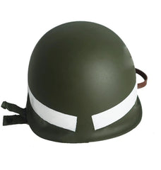 Replica WWII US Military Policeman Helmets M1 MP, Double Layer Steel Helmet 07FC0E-D4 - KOEEK