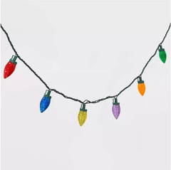 Wondershop 80ct LED C9 Faceted Christmas String Lights Multicolor WONDERSHOP - KOEEK