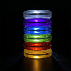 Transparent PC Fidget Coin Haptic Coins Adult EDC Fidget Toy ADHD Hand Spinner 07FC0E-D4 - KOEEK