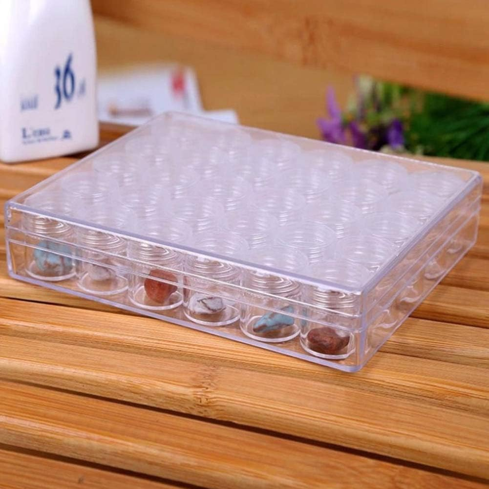 nye 30 Grids Diamond Painting Oppbevaringsbeholdere, Portable Perle Storage Organizer wi