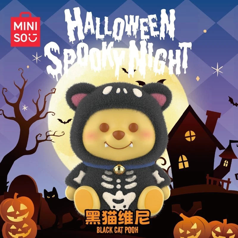MINISO Disney Winnie the Pooh Halloween Spooky Night Series Blind Box Toy 07FC0E-D4 - KOEEK