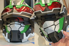 KAMEN RIDER TYCOON 1/1 Wearable Mask Helmet 3D Printing Cosplay Halloween Props 07FC0E-D4 - KOEEK