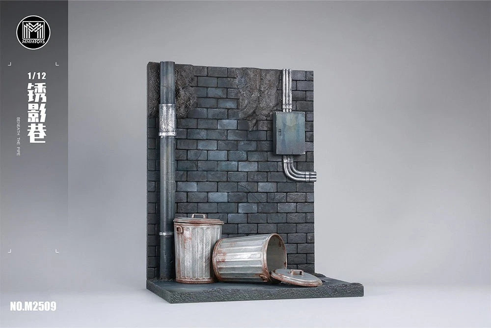 MMMToys 1/12 Scale M2509 Beneath The Pipe Diorama  Model Base Background Collect 07FC0E-D4 - KOEEK