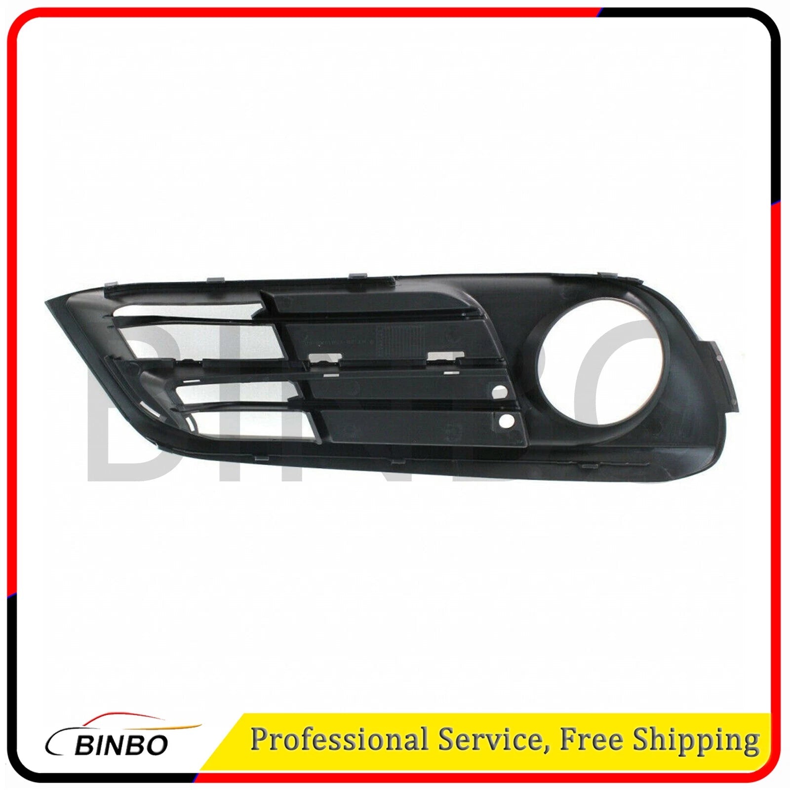For 2014-2016 BMW 528i Fog Light Trim Driver and Passenger Side Set 2pc 07FC0E-D4 - KOEEK