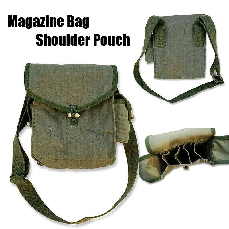 Loklode Surplus Chinese Chi-Com Military Type 56 Magazine Bag Shoulder Pouch 07FC0E-D4 - KOEEK
