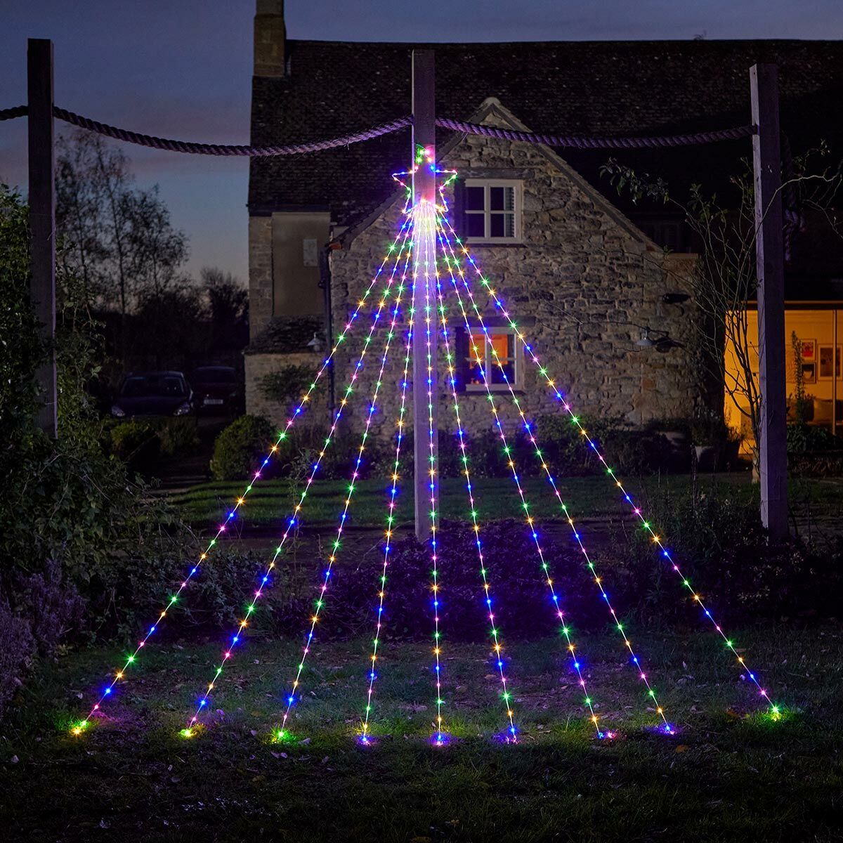 Christmas LED Light Figures Indoor Outdoor Decoration - Various Sizes & Shapes 07FC0E-D4 - KOEEK