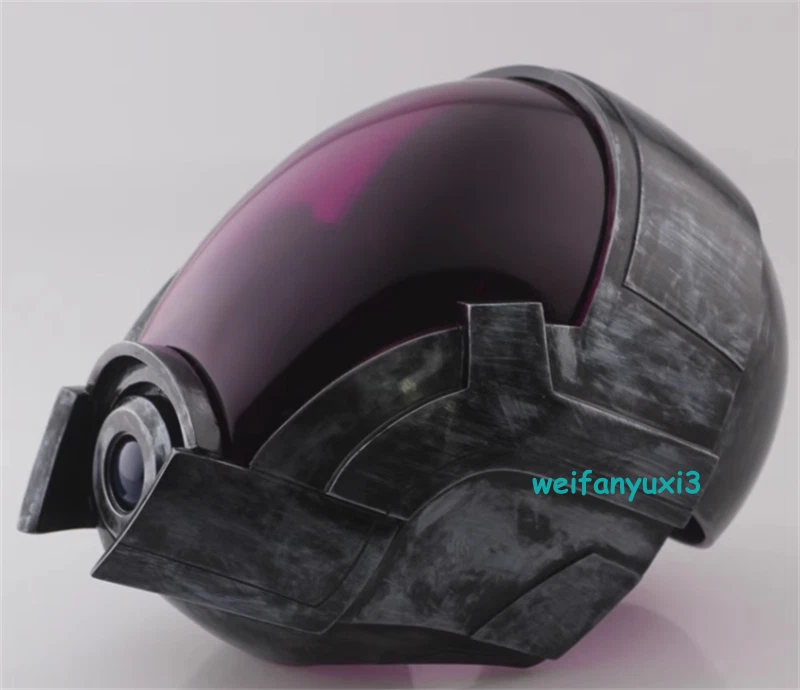 Replica MASS EFFECT Tali Zorah Cosplay Helmet FRP Mask Headwear Halloween Prop 07FC0E-D4 - KOEEK