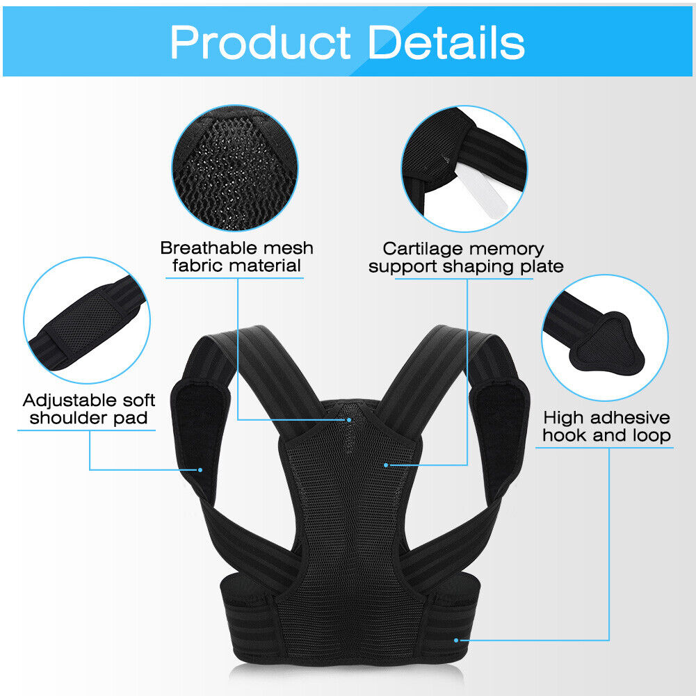 new Posture Corrector For Kids Teenagers Spinal Support Back Posture Brace HGF koeek - KOEEK