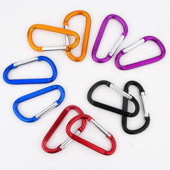 new 10 Pack 3'' Aluminum Spring Snap ['Golden', 'Red', 'Black', 'purple', 'Blue'] 07FC0E-D4 - KOEEK
