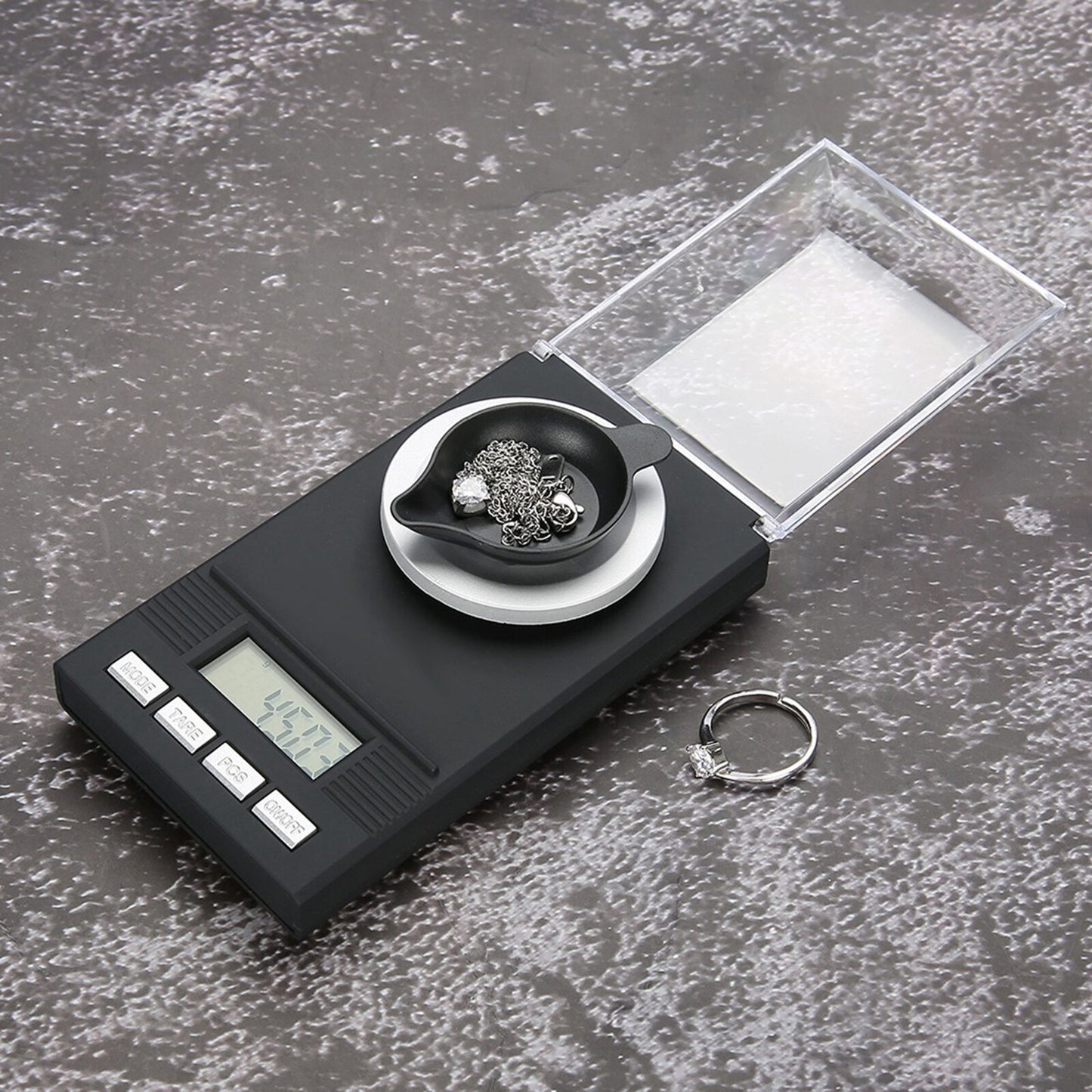 new Mini High Accuracy 0.001g Pocket Jewelry Scale With LED Digital Display 50g koeek - KOEEK