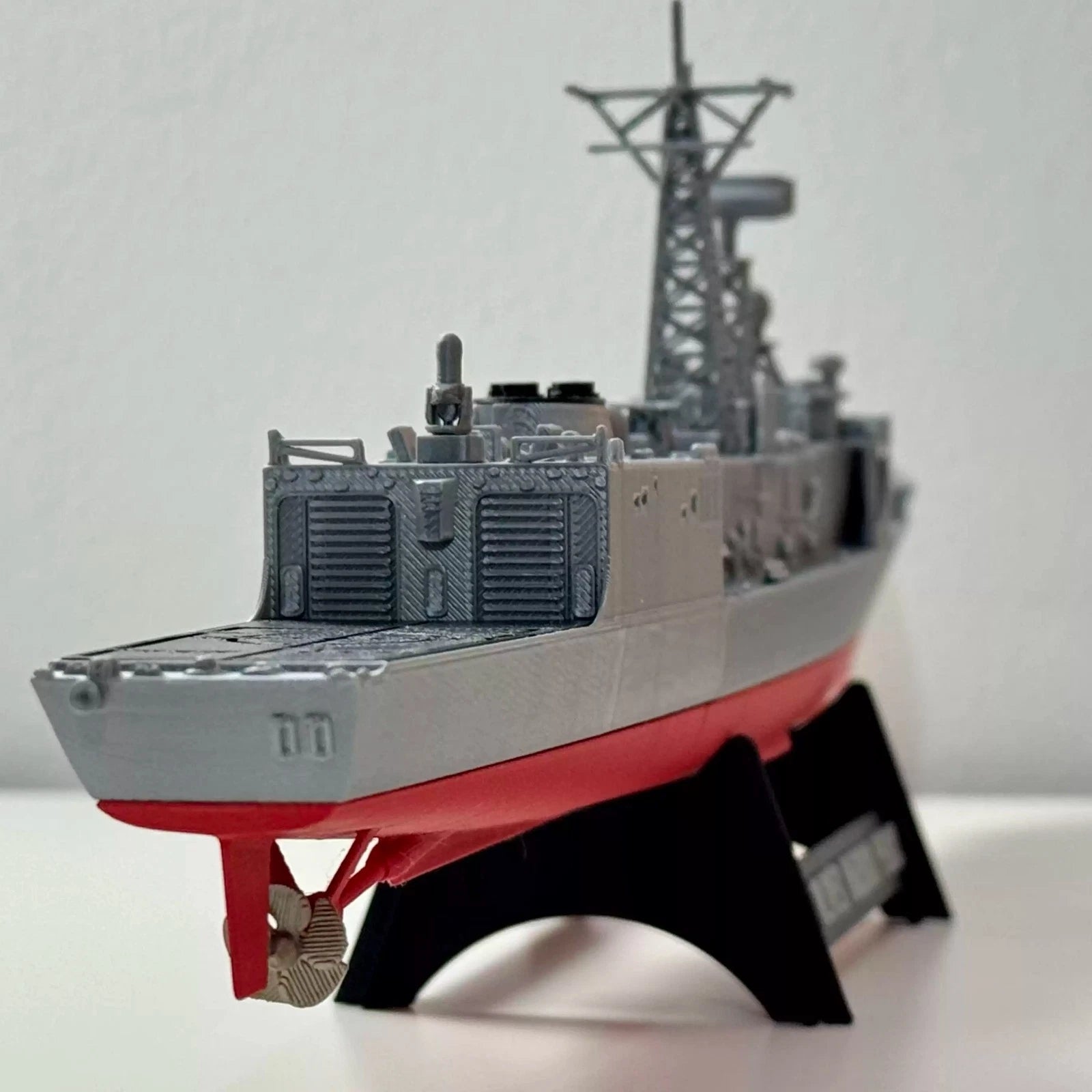 1/350 USS OLIVER HAZARD PERRY Guided Missile Frigate Model Kit Unassembled 07FC0E-D4 - KOEEK