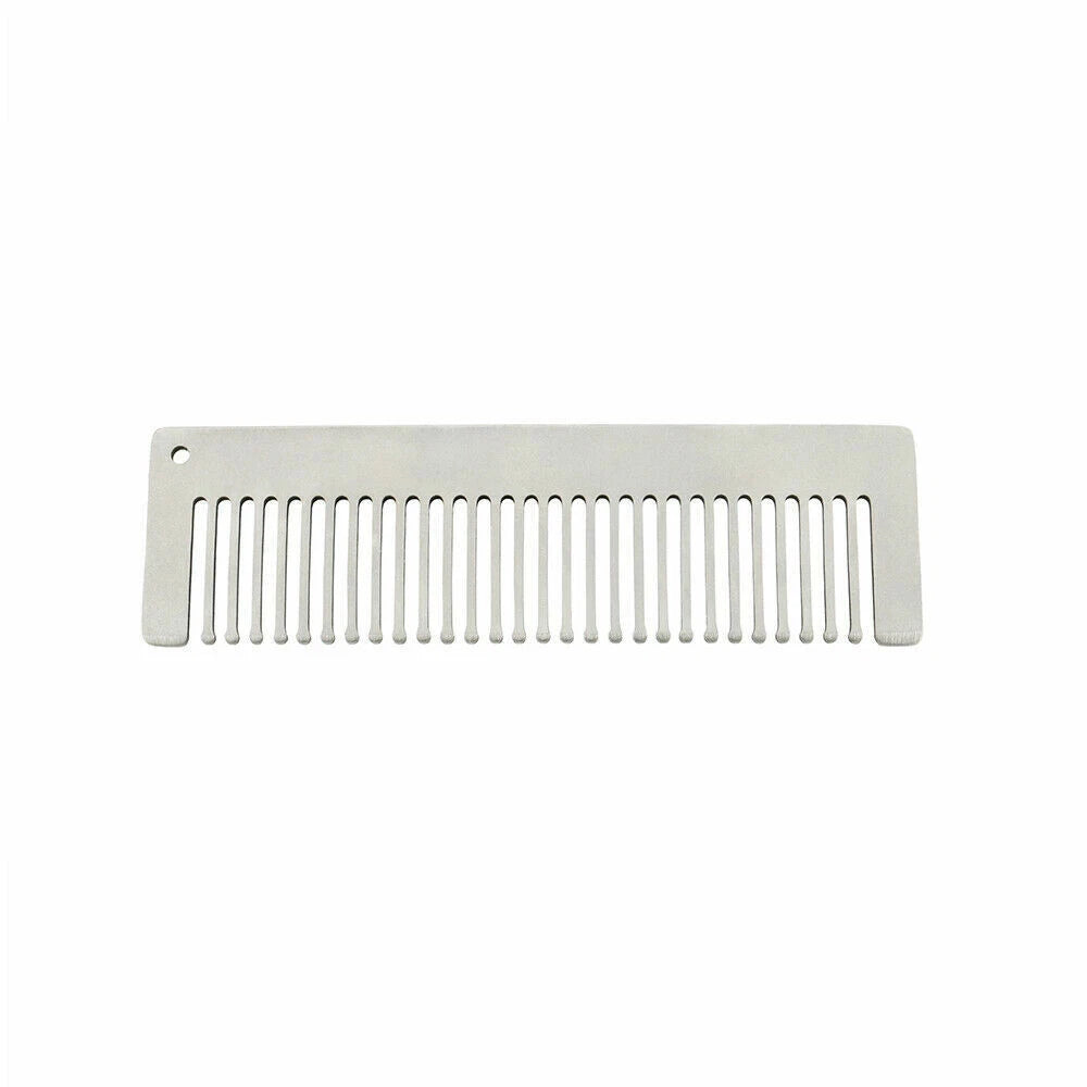 Antistatic Health Hair Comb Titanium Keychain Unique Fashion Pocket Comb 07FC0E-D4 - KOEEK