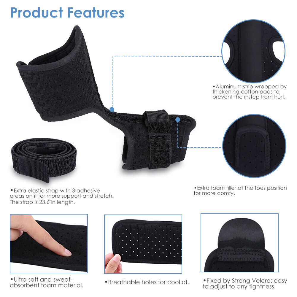 new Adjustable Plantar Fasciitis Dorsal Night And Day Splint With Spiky Massage A koeek - KOEEK