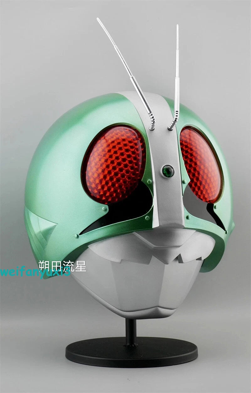 Customize Kamen Rider Resin Light Helmet 1:1 Wearable LED Masked Rider Helmet 07FC0E-D4 - KOEEK