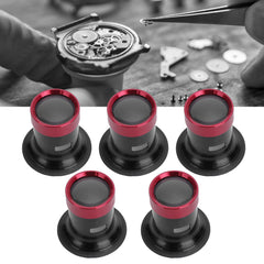 new 5Pcs Magnifying Loupe Loop Set Jewellery Lens Eye Glass Watch Repair Magnifier koeek - KOEEK