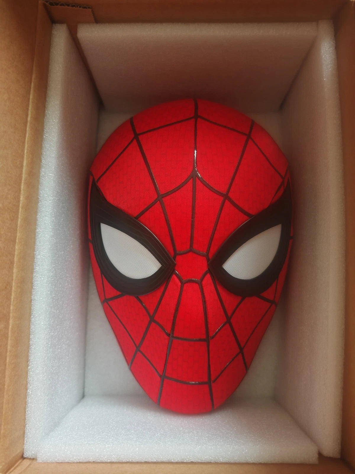 Spider-Man 4   Day Mask w/ Straps Headgear Faceshell Eyes Cosplay Props 07FC0E-D4 - KOEEK