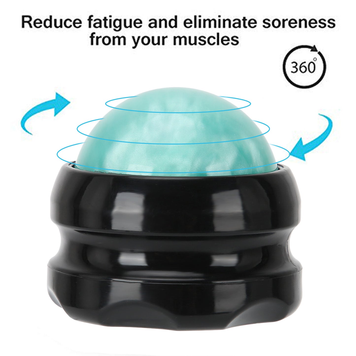 new Roller Ball Massager Stress Release Muscle Relaxation Essential Oil Massage Cus koeek - KOEEK