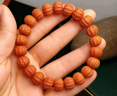 monkey-headed bracelet. Prayer beads. Buddha beads 11mm 07FC0E-D4 - KOEEK