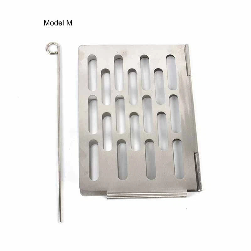 Outdoor Picnic Portable Barbecue Net Folding Barbecue Rack Barbecue Net 07FC0E-D4 - KOEEK