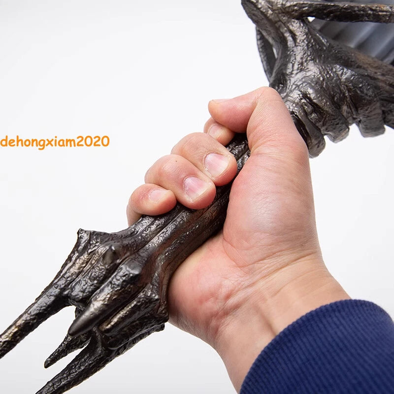 1:1 Lord Of The Rings Sauron's Broken Sword Metal Model Ornament Prop Replica 07FC0E-D4 - KOEEK