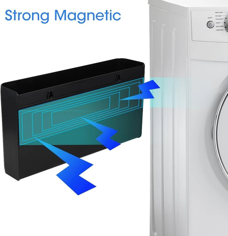 3 PCS Magnetic Laundry Storage, Magnetic Storage Box for Laundry Room, Kitchen 07FC0E-D4 - KOEEK