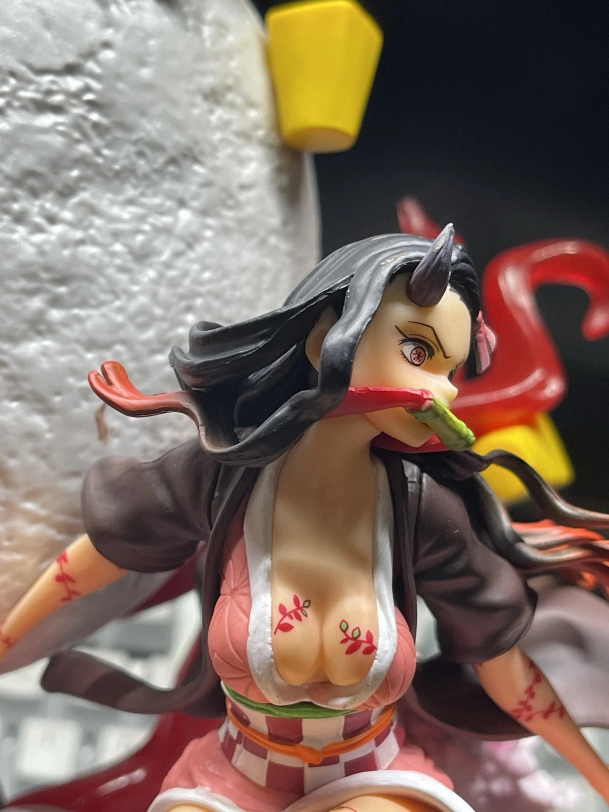 31cm Kamado Nezuko Statue PVC Figure Anime Demon Slayer Collectible Model Gift 07FC0E-D4 - KOEEK