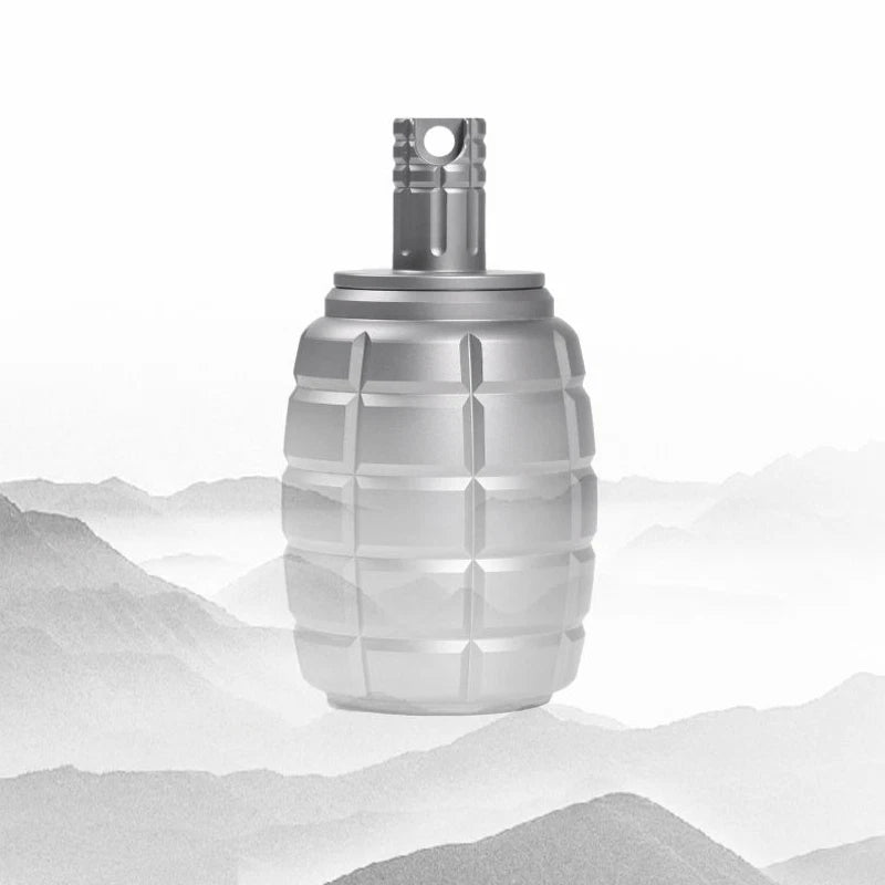 Titanium Flagon Pocket Hip Flask Whiskey Wine Container Screw Cap Flagon 100ML 07FC0E-D4 - KOEEK