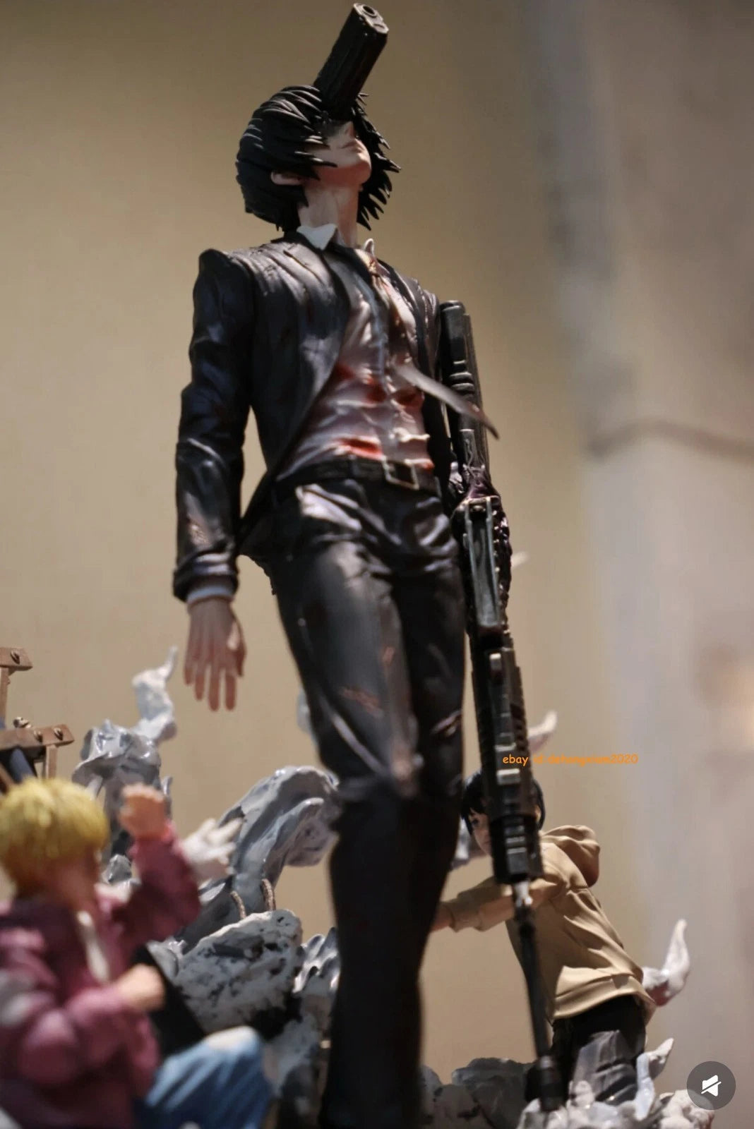 Authentic Rain Studio Gun Devil Hayakawa Aki Statue Figure Limited Edition 07FC0E-D4 - KOEEK