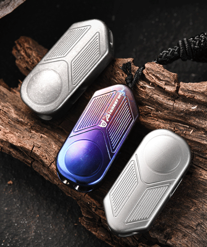 Titanium Safety Whistle Emergency Whistle Outdoor Hiking Hunting Survival Ti EDC 07FC0E-D4 - KOEEK