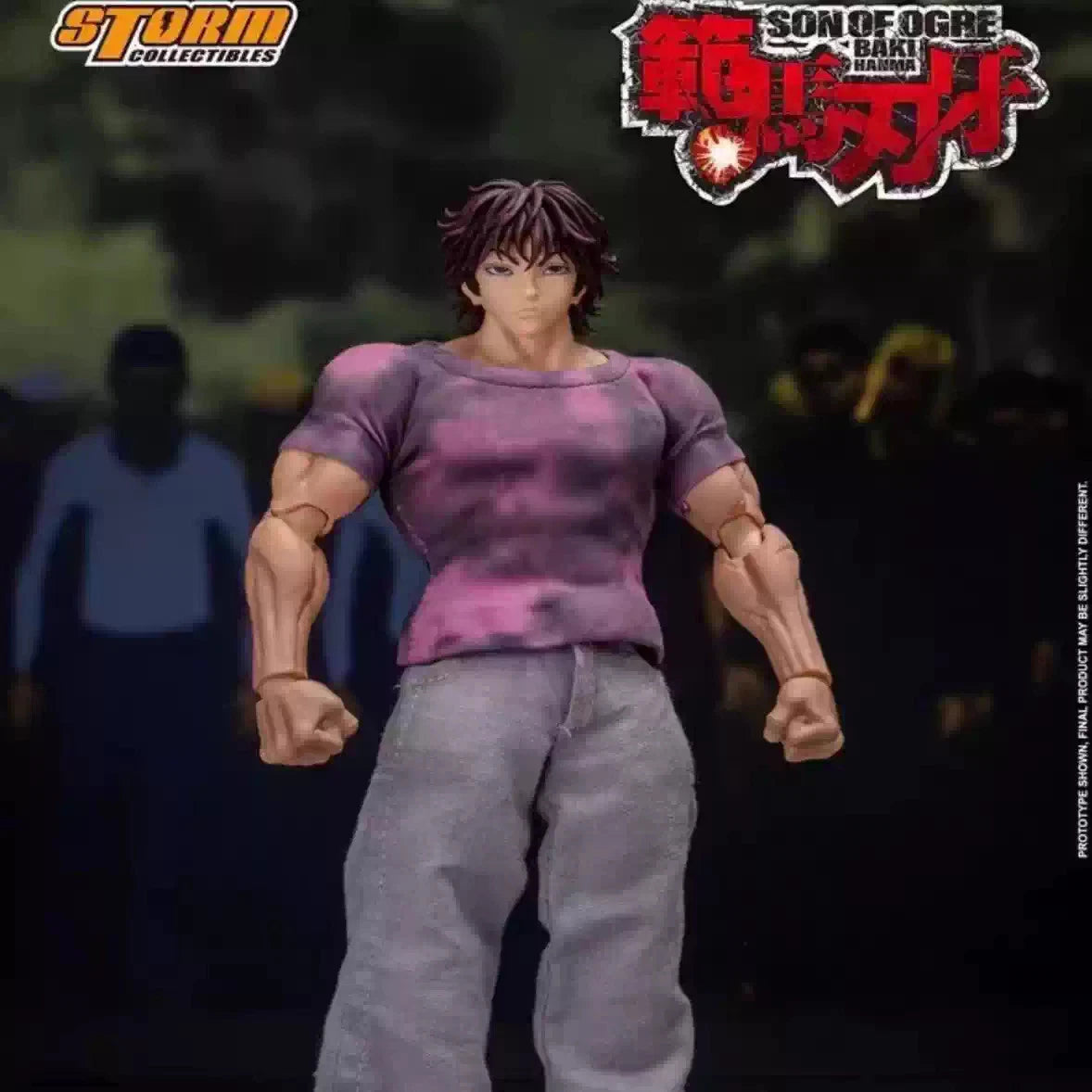 Storm Toys Baki Hanma Action Figure 7" Collection Joint Mobility 1/12 Scale 07FC0E-D4 - KOEEK