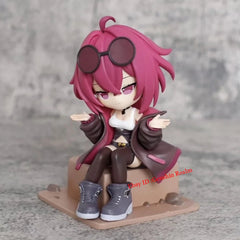 Anime Honkai: Star Rail Kafka Cute Sitting Position Pvc Figure Model Decor Gift 07FC0E-D4 - KOEEK