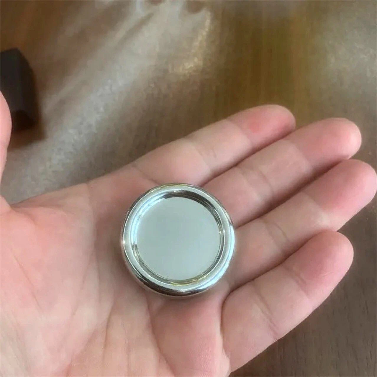 Haptic Coin Fidget Clicker Metal Slider Push Card Pocket Toy EDC Gift for Aults 07FC0E-D4 - KOEEK
