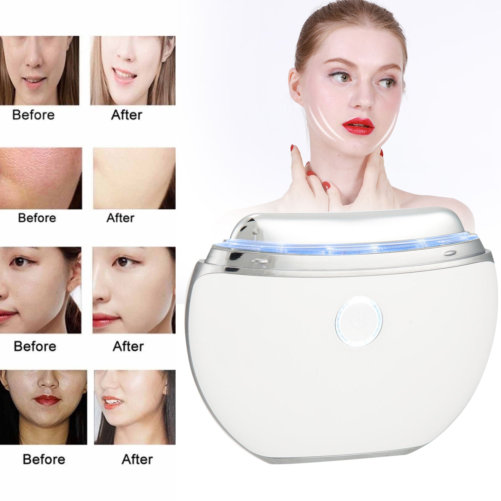 new Guasha Scraping Face Massager Lifting Constant Temperature Face Massager HGF koeek - KOEEK